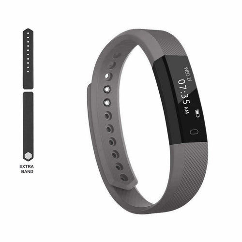 Slim Fitness Tracker Watch + Free Extra Band