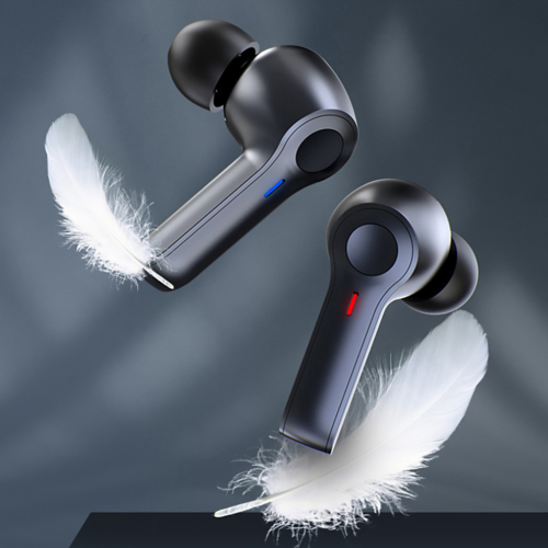 Wireless Earbuds with LED Battery Display