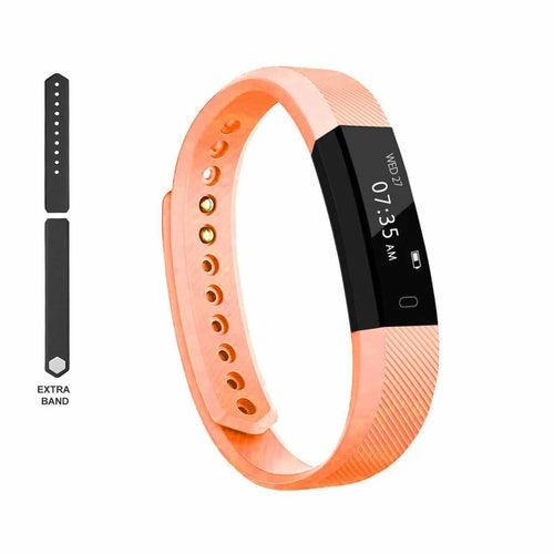 Slim Fitness Tracker Watch + Free Extra Band